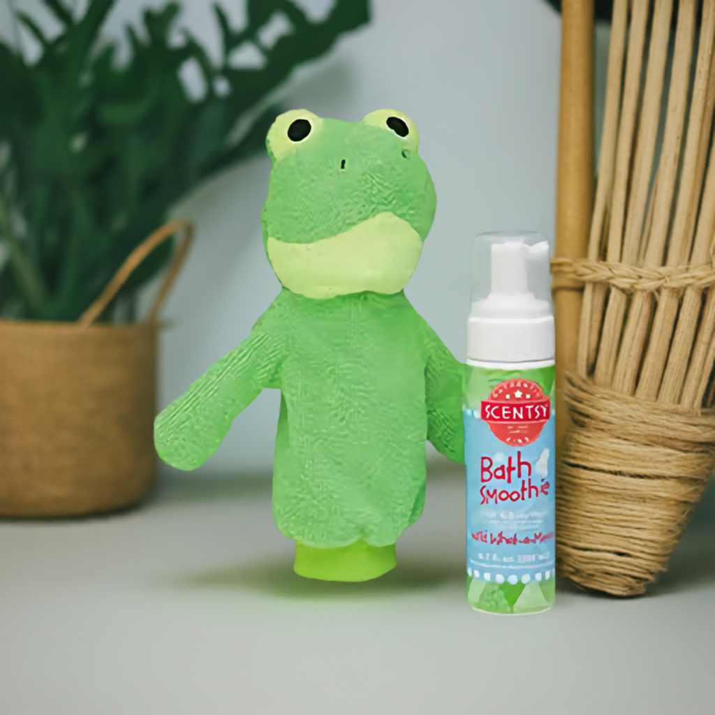 Ribbert the Frog Scrubby Buddy - Scentsy Online Store