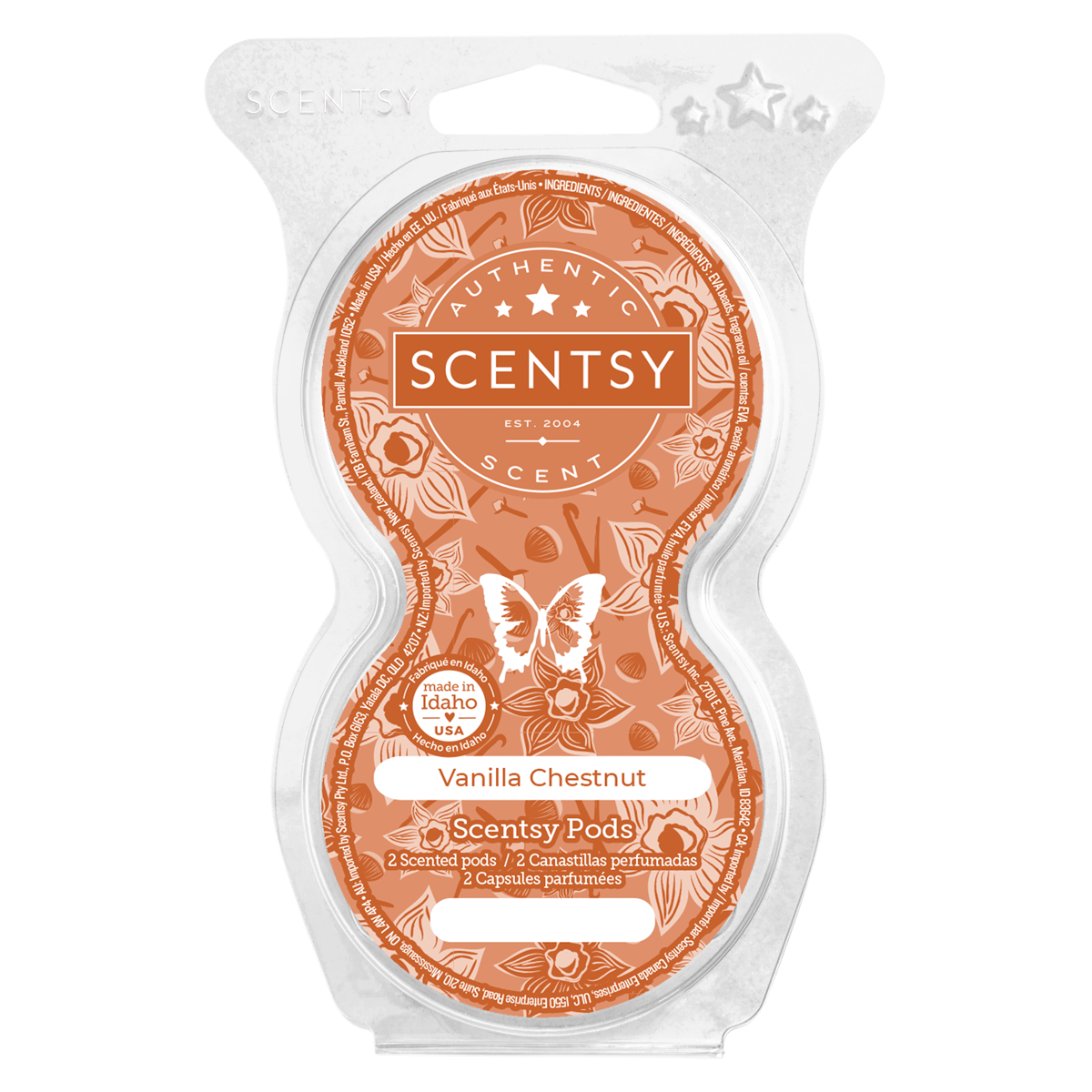 Vanilla Chestnut Scentsy Pod Twin Pack - Scentsy Online Store