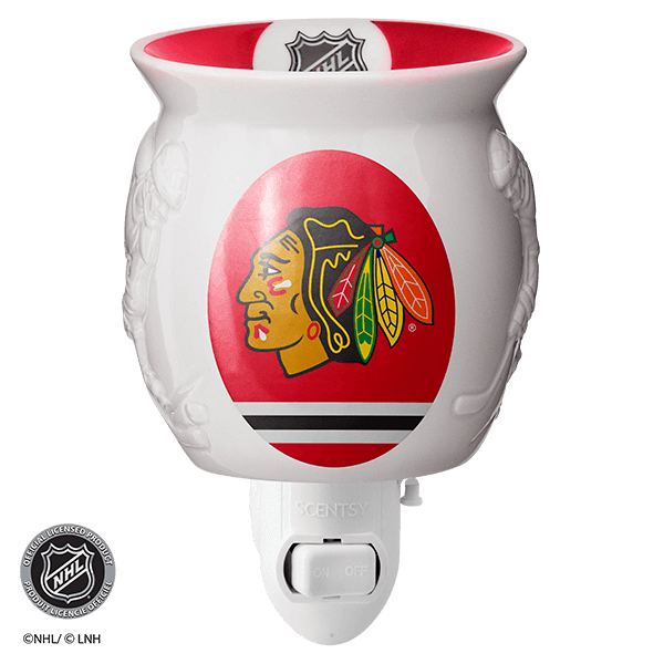 NHL®: Chicago Blackhawks ® - Scentsy Mini Warmer - Image 2