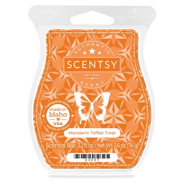 Mandarin Toffee Treat Scentsy Bar