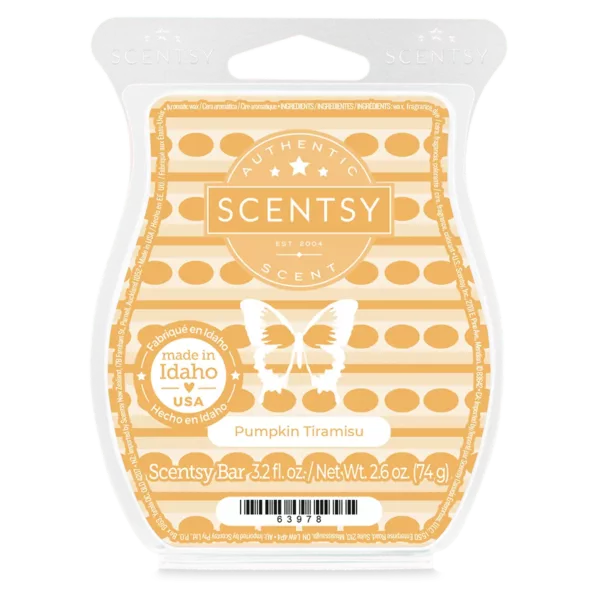 Pumpkin Tiramisu Scentsy Bar