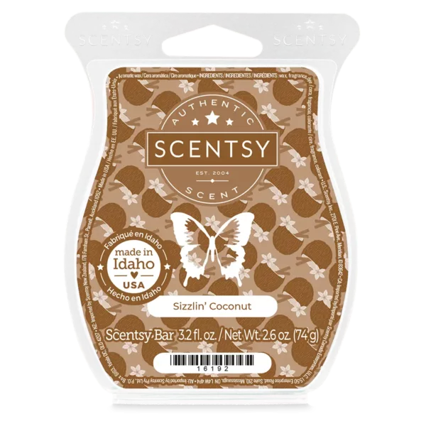 Sizzlin' Coconut Scentsy Bar