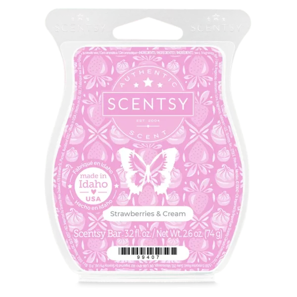 Strawberries & Cream Scentsy Bar