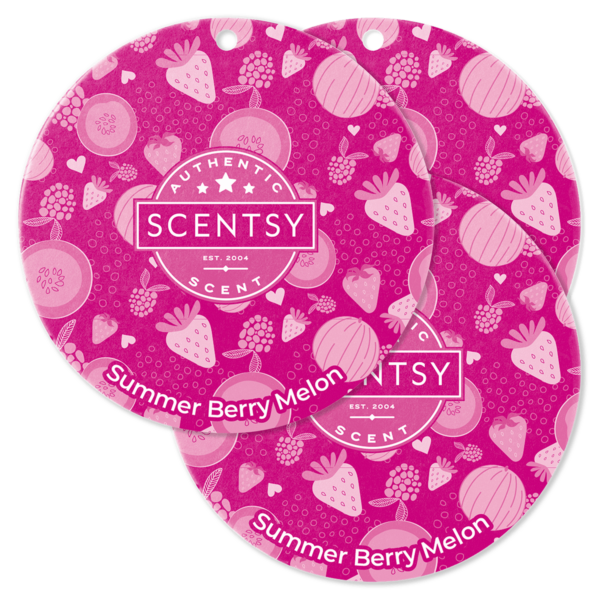 Summer Berry Melon Scent Circle 3-Pack