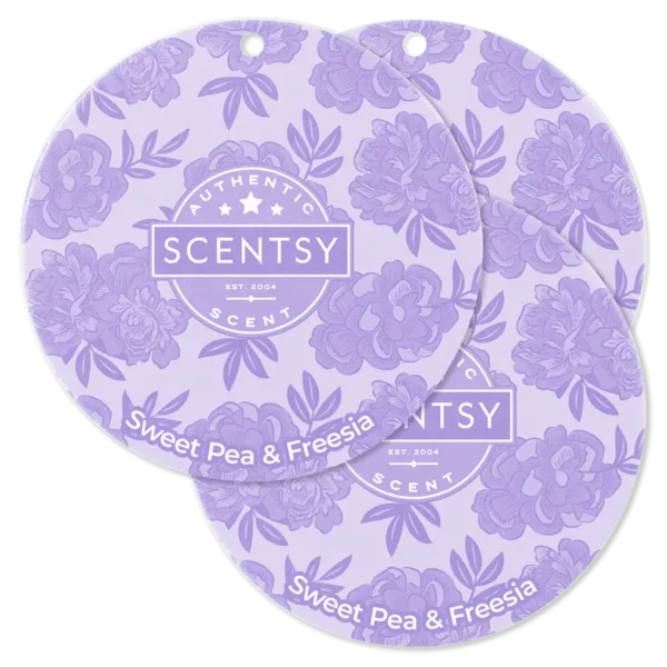 Sweet Pea & Freesia Scent Circle 3-Pack