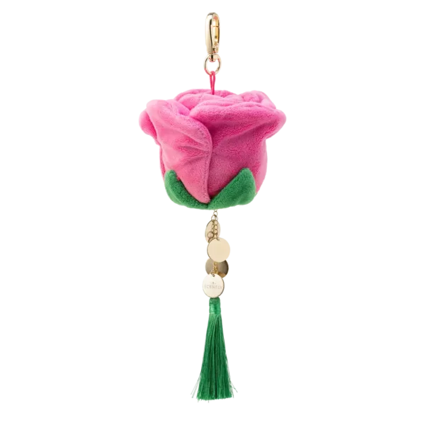 Pink Rose Scentsy Charm Clip + Vanilla Rose fragrance